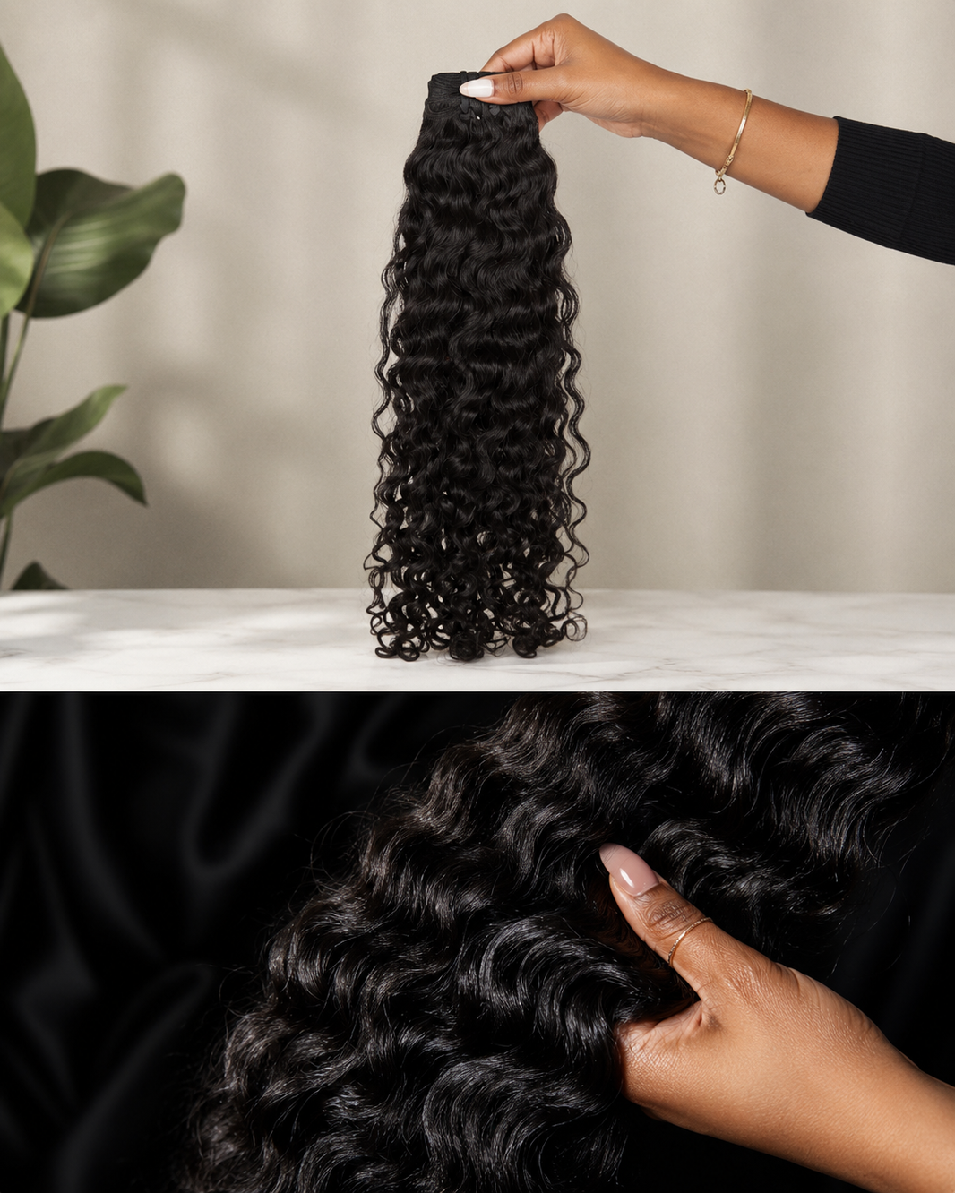 Raw Cambodian Curly Bundles
